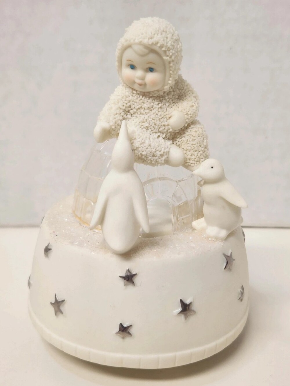 Department 56 Snowbabies "Winter Wonderland" Wind Up Music Box